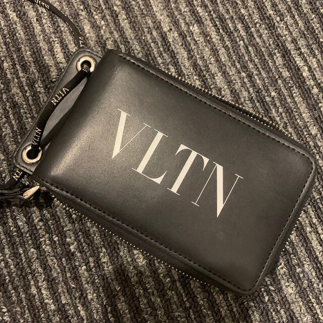 VALENTINO - 難あり VALENTINO VLTN ネックウォレット 財布 二つ折り