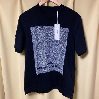 エムエスジイエム(MSGM)のOAMC/半袖Tシャツ/プリント/黒/S(Tシャツ/カットソー(半袖/袖なし))