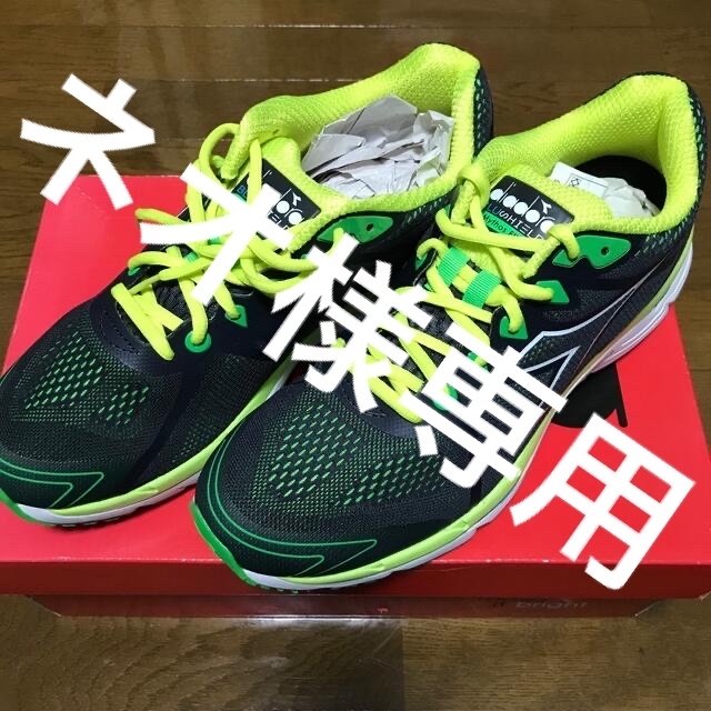 DIADORA - ネオ様専用 DIADORA BLUE SHIELD ELITE ランニングの通販 by