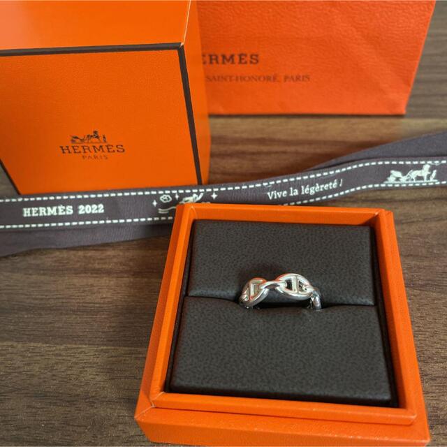 新規購入 Hermes - 【新品】HERMESシェーヌダンクル リング 53号(13号