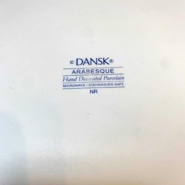 DANSK(ダンスク)のりり様専用　「中古品」2枚セットDANSK アラベスク　サラダプレート20cm インテリア/住まい/日用品のキッチン/食器(食器)の商品写真