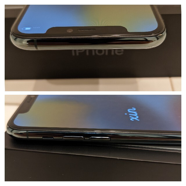 iPhone(アイフォーン)の美品　iPhone11Pro  SIMフリー 本体 一括購入 グリーン スマホ/家電/カメラのスマートフォン/携帯電話(スマートフォン本体)の商品写真