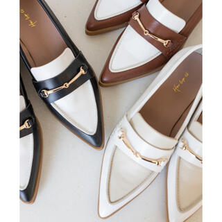 Her lip to - herlipto Two-Tone Bit Loafers ローファーの通販 by 
