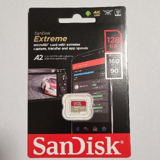 サンディスク(SanDisk)の新品マイクロSDカード 128GB 4K対応 SanDisk microSD(その他)