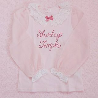 シャーリーテンプル(Shirley Temple)のシャーリーテンプル カットソー　ピンク　新品(Tシャツ/カットソー)