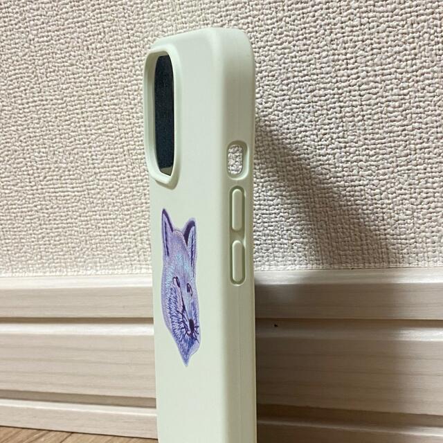 MAISON KITSUNE'(メゾンキツネ)の新品 メゾンキツネ iPhone13ケース iPhoneケース ミント スマホ/家電/カメラのスマホアクセサリー(iPhoneケース)の商品写真