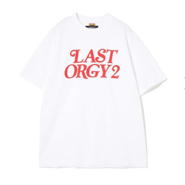 HUMAN MADE(ヒューマンメイド)のLAST ORGY 2 ホワイト  Lサイズ メンズのトップス(Tシャツ/カットソー(半袖/袖なし))の商品写真