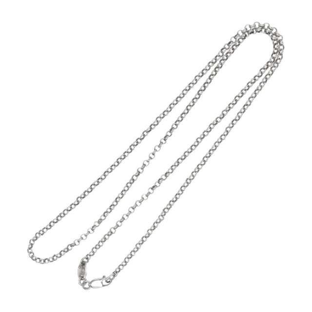 クロムハーツ（原本無） NECKCHAIN ロールチェーン 18インチ【中古