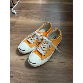 コンバース(CONVERSE)のCONVERS ジャックパーセル オレンジ(スニーカー)