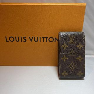 ルイヴィトン(LOUIS VUITTON)のルイヴィトン モノグラム エテュイ シガレットケース タバコケース アイコス(タバコグッズ)