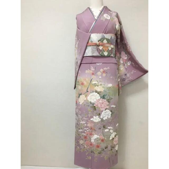 SALE❗️訪問着　正絹　百花繚乱　洗練された装い