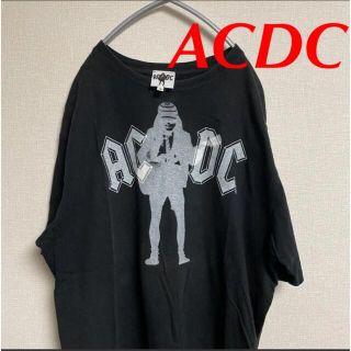 アートヴィンテージ(ART VINTAGE)のACDC バンドTシャツ 両面プリント ブラック(Tシャツ/カットソー(半袖/袖なし))