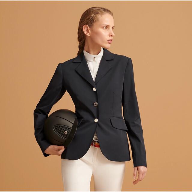 超大特価 Hermes 美品 - Hermes 乗馬 34 ジャケット セリエ エルメス