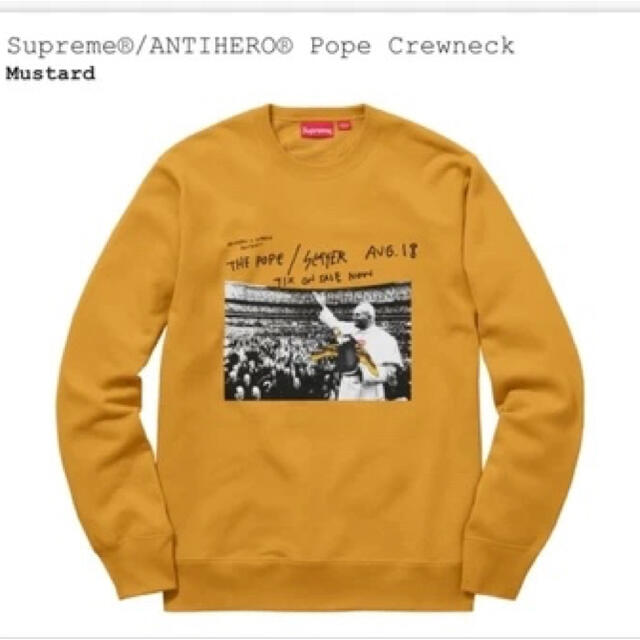 メンズSupreme/ANTIHERO Pope Crewneck