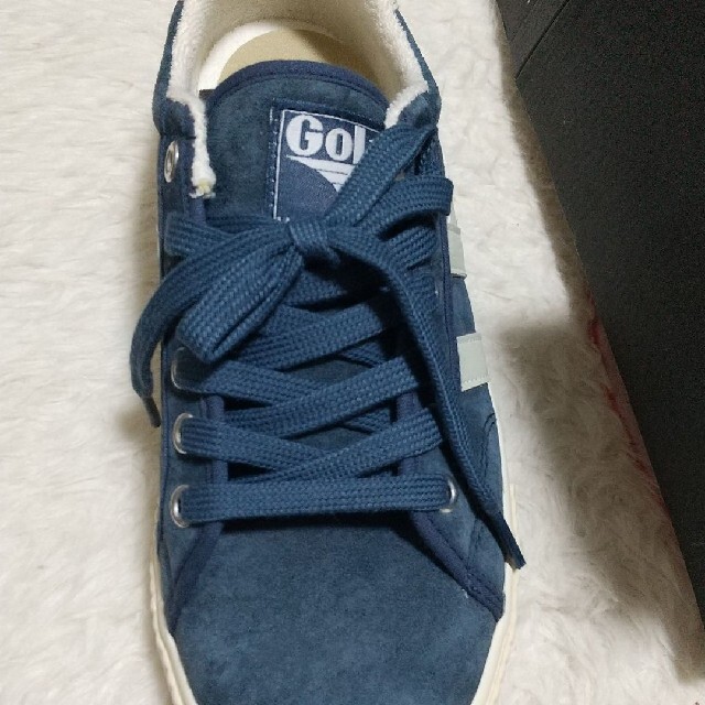 Gola ネイビー スエードスニーカー