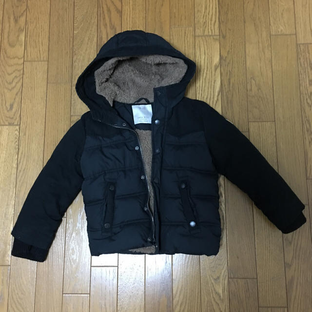 ZARA KIDS(ザラキッズ)のZARA kids ザラキッズ ボアコート キッズ/ベビー/マタニティのキッズ服男の子用(90cm~)(コート)の商品写真