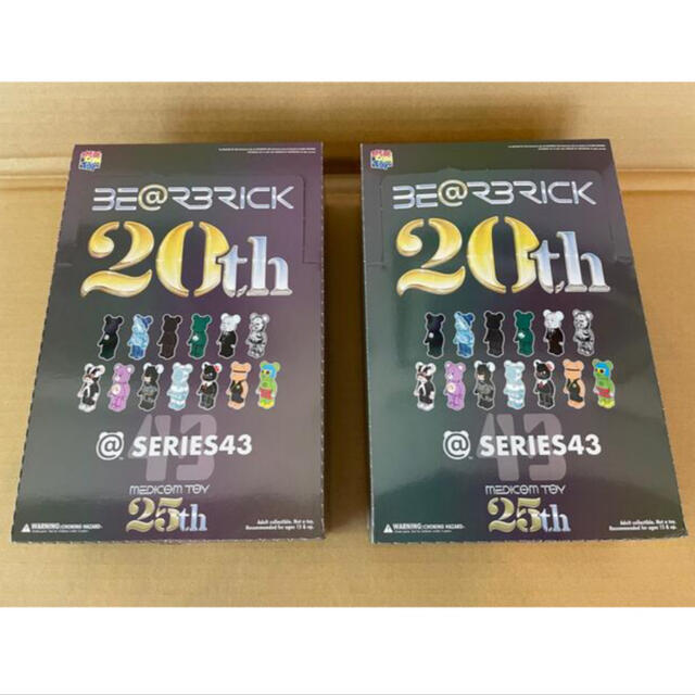 BE@RBRICK SERIES 43 ベアブリック シリーズ43 2BOXその他