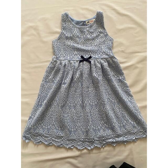 H&M(エイチアンドエム)のh&m レースワンピース　120 キッズ/ベビー/マタニティのキッズ服女の子用(90cm~)(ワンピース)の商品写真