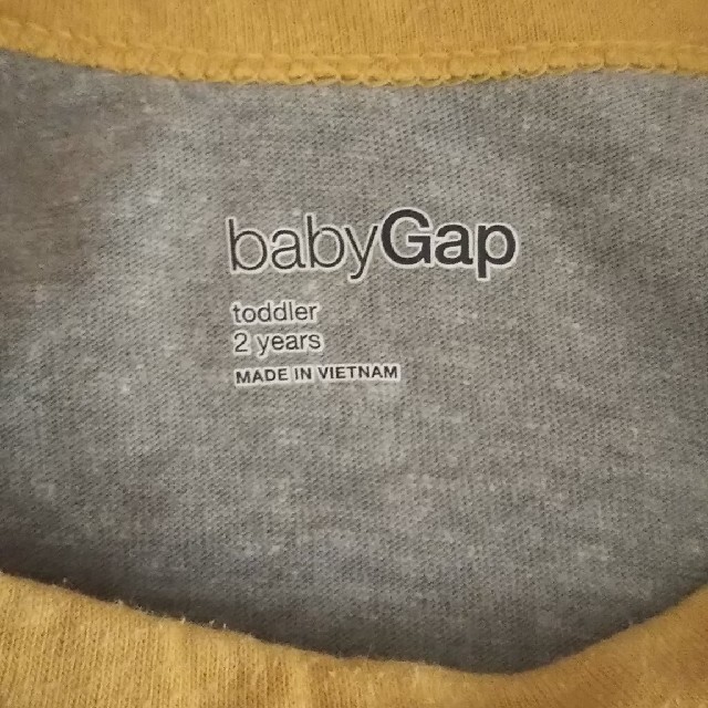 GAP(ギャップ)のGAP長袖Tシャツ 95cm キッズ/ベビー/マタニティのキッズ服男の子用(90cm~)(Tシャツ/カットソー)の商品写真