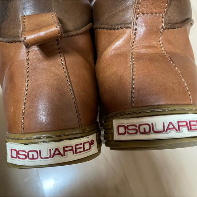 DSQUARED2(ディースクエアード)のディースクエアード　ブーツ　ボア　40.5 メンズの靴/シューズ(ブーツ)の商品写真