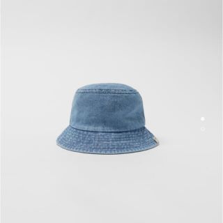 ザラキッズ(ZARA KIDS)のZARA KIDS 帽子　フェイドデニム　バケットハット(帽子)