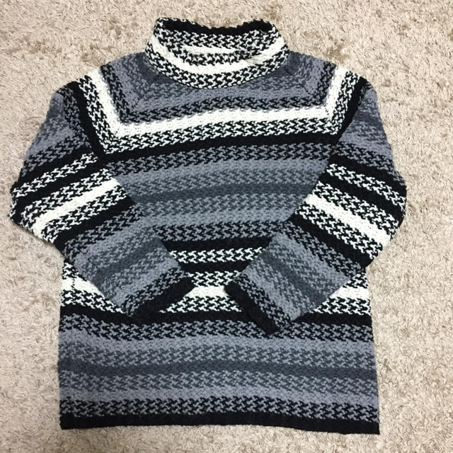 moussy(マウジー)のmoussy.RAG STRIPE KNIT.ボーダー.ニット レディースのトップス(ニット/セーター)の商品写真