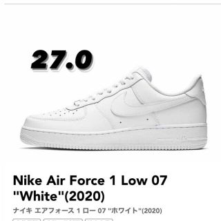 ナイキ(NIKE)のNike Air Force 1 Low 07 "White"(2020)(スニーカー)