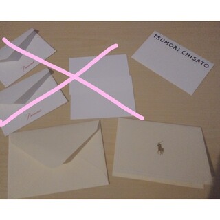 ラルフローレン(Ralph Lauren)のミニメッセージカード・封筒セット(カード/レター/ラッピング)