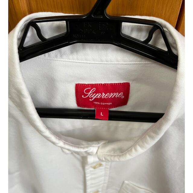 Supreme(シュプリーム)の白 L Supreme Oxford Shirt White  メンズのトップス(シャツ)の商品写真