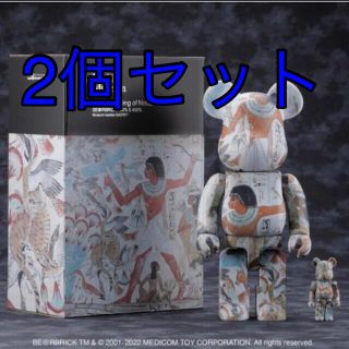 メディコムトイ(MEDICOM TOY)の【新品】BE@RBRICK "Tomb-Painting of Nebamun"(その他)