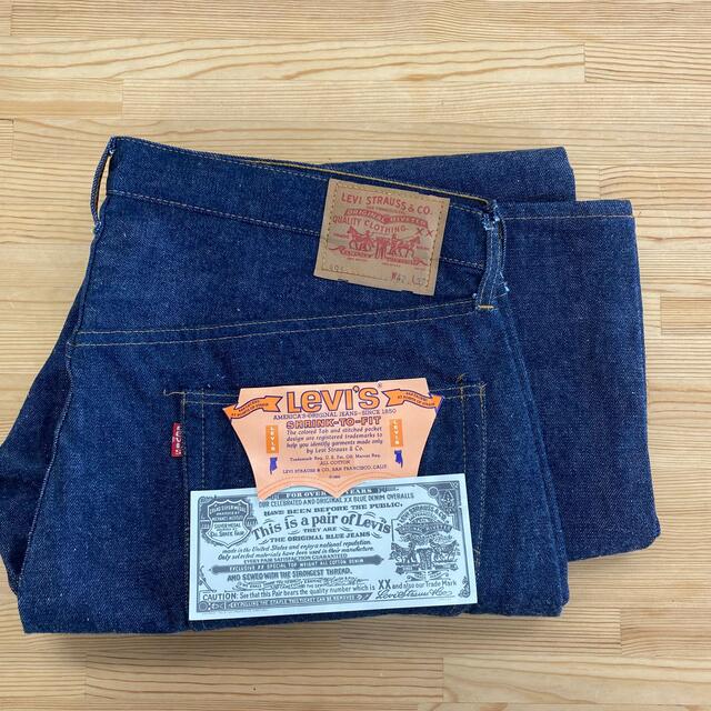 ベルベルジン 激レアボタン裏16刻印デッドストックlevi's501 66前期