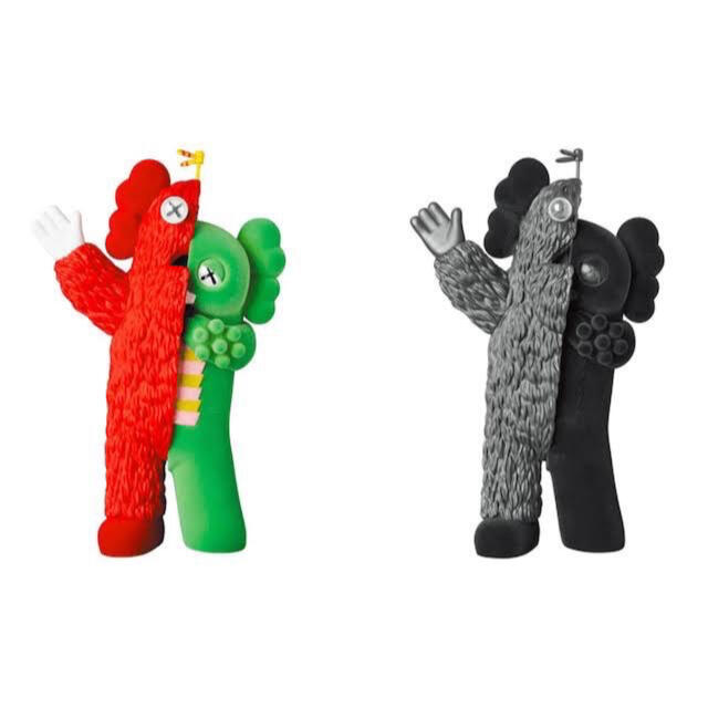 KAWS kachamukku original＆black 2体セット