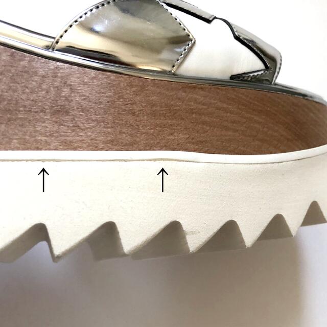 新品/37.5 ステラ マッカートニー エリス サンダル インジウム