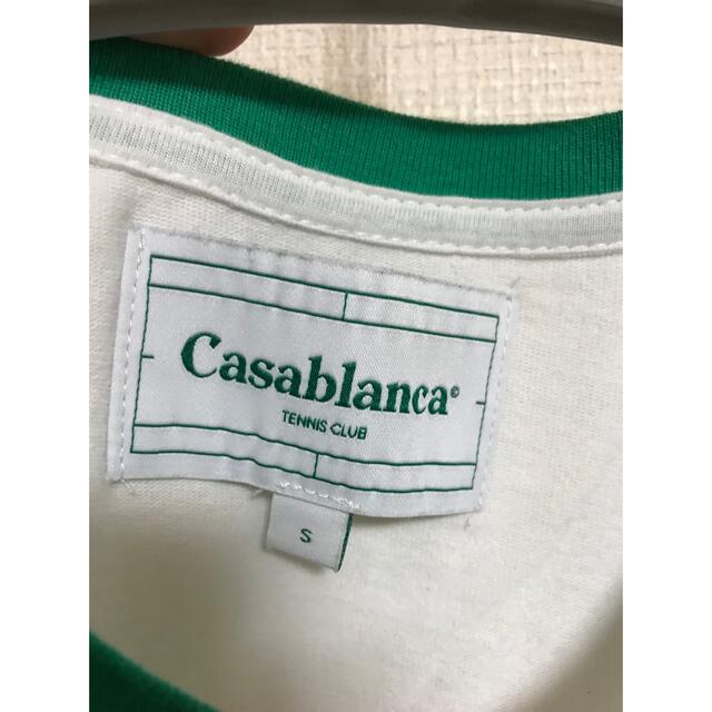 カサブランカ Tシャツ Casablanca リンガーTシャツ 2021SS 3