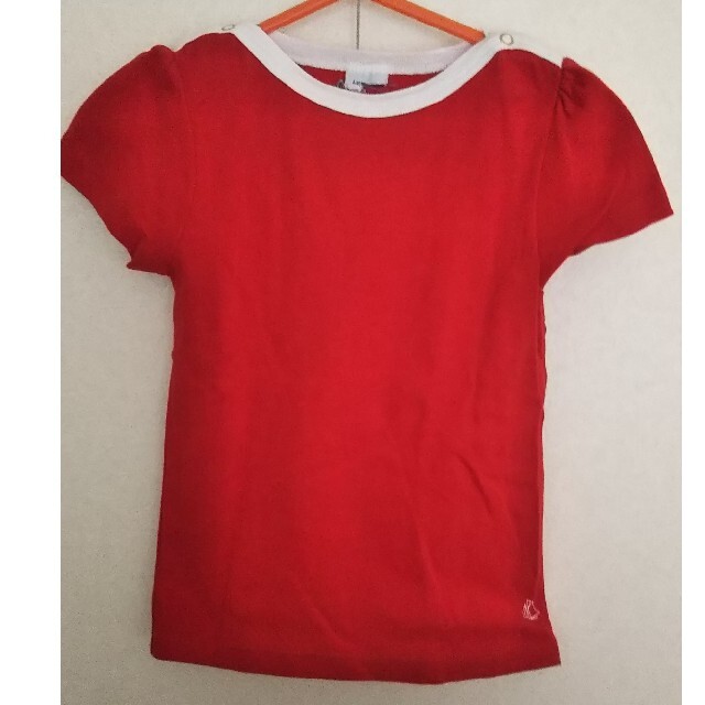 PETIT BATEAU(プチバトー)のプチバトー 半袖Tシャツ 114cm キッズ/ベビー/マタニティのキッズ服女の子用(90cm~)(Tシャツ/カットソー)の商品写真