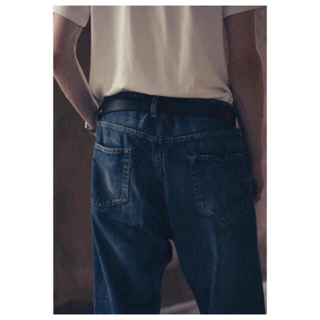 A.PRESSE アプレッセ washed denim wide 32