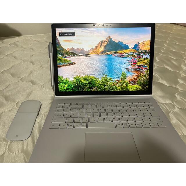 Microsoft(マイクロソフト)のSurface Book i7 16G 512G Geforce office有 スマホ/家電/カメラのPC/タブレット(ノートPC)の商品写真