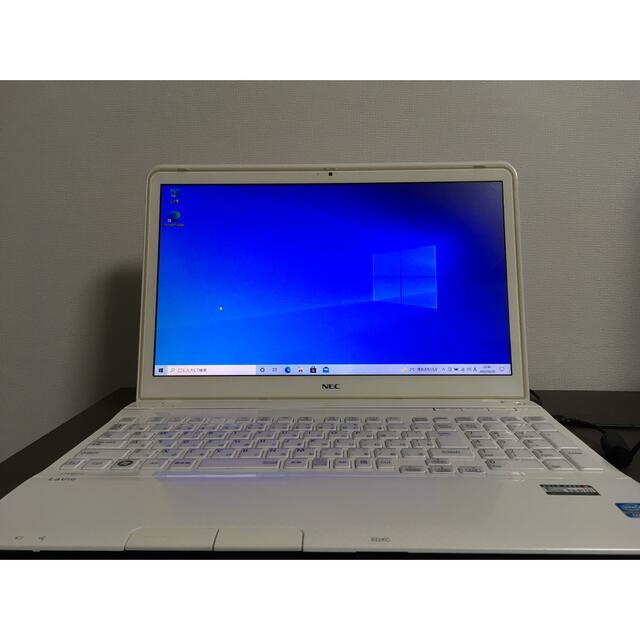 ノートPCNEC LaVie S PC-LS550/H ホワイト