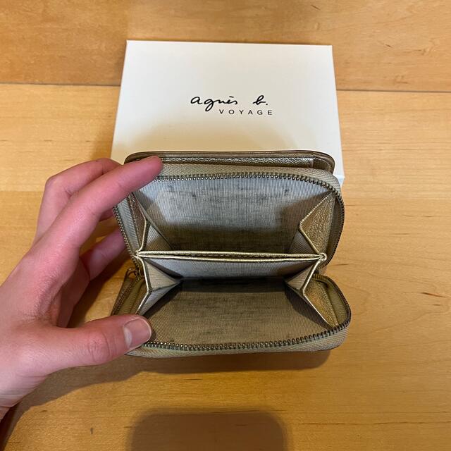 agnes b.(アニエスベー)のagnesb.VOYAGE アニエスベーボヤージュ ウォレット　ゴールド レディースのファッション小物(財布)の商品写真