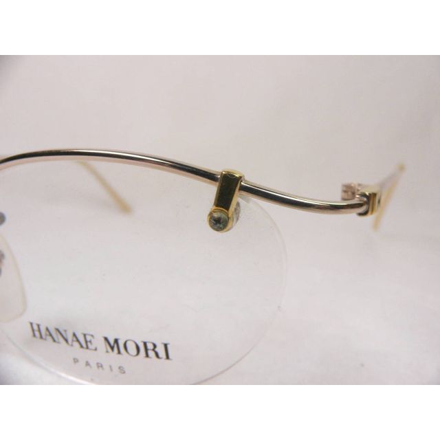 HANAE MORI ツーポイント 眼鏡 フレーム アンティーク風 ハナエモリ