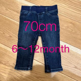 ギャップ(GAP)のbaby GAP デニム　パンツ　ズボン　70 cm 6〜12ヶ月　子供　(パンツ)