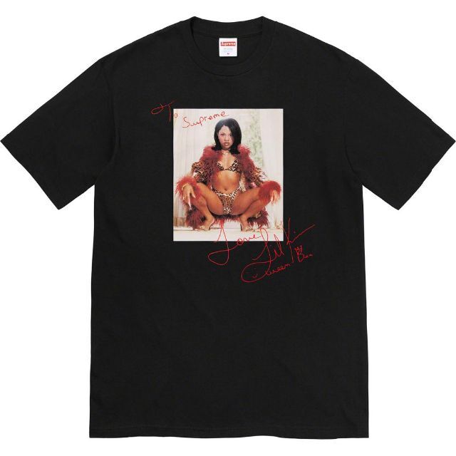 Supreme(シュプリーム)のSupreme Lil Kim Tシャツ ステッカー付 Lサイズ Black メンズのトップス(Tシャツ/カットソー(半袖/袖なし))の商品写真