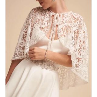 タダシショウジ(TADASHI SHOJI)のタダシショージ　新品レースケープ(ボレロ)