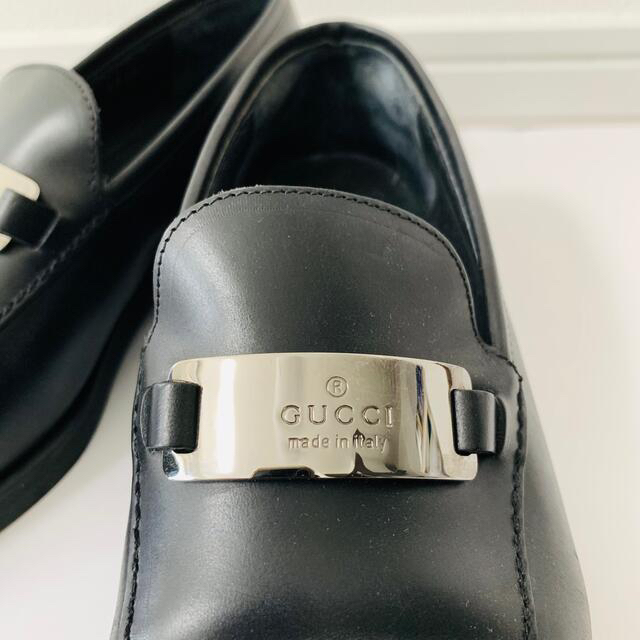 Gucci(グッチ)の【美品】【約25〜25.5cm)】GUCCI ローファー メンズの靴/シューズ(ドレス/ビジネス)の商品写真