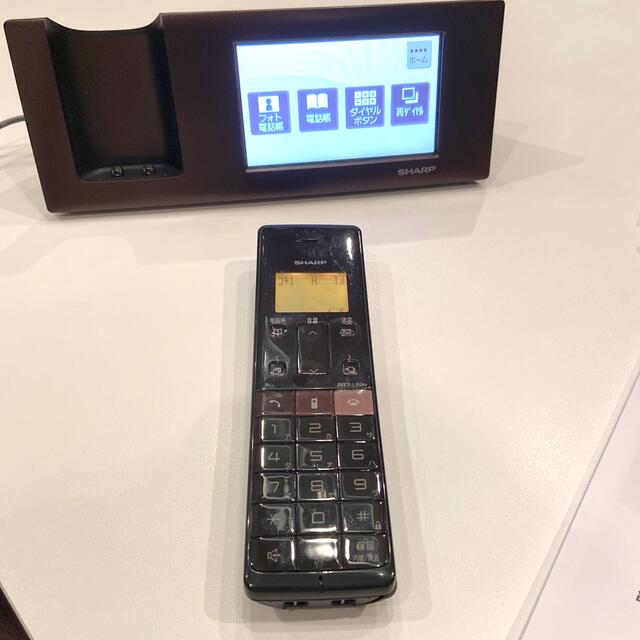 SHARP(シャープ)の電話機　シャープ　インテリアホン　JD-4C2CL 子機一台タイプ スマホ/家電/カメラの生活家電(その他)の商品写真