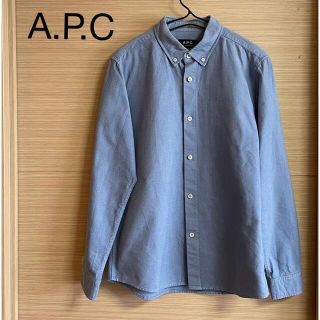 アーペーセー(A.P.C)の【 SSMM様】A.P.Cオックスフォードシャツ  Blue　サイズXS(シャツ)