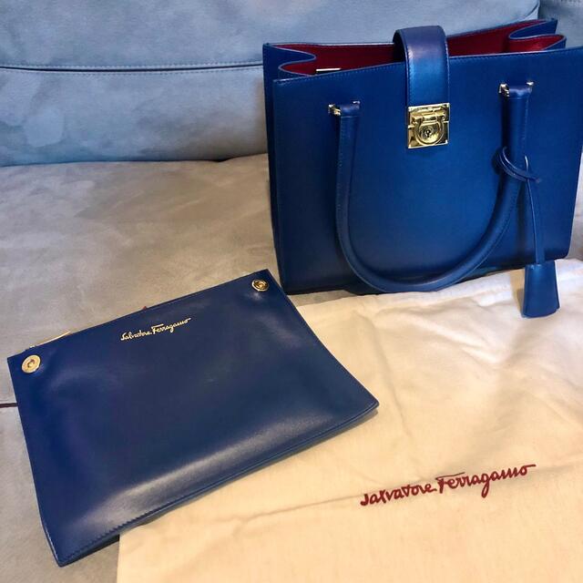 ‼️引越しSALE‼️ferragamoハンドバッグ