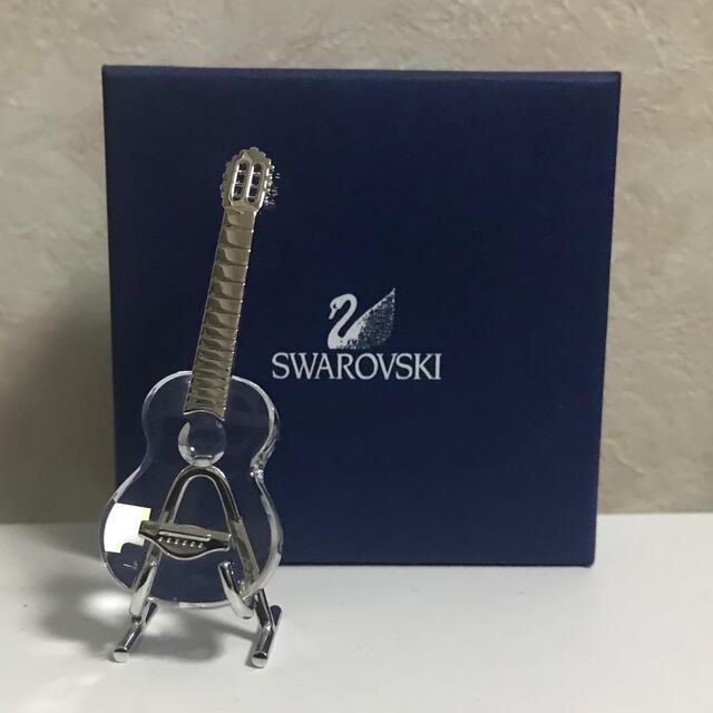 SWAROVSKI(スワロフスキー)のスワロフスキー 置物 ギター インテリア/住まい/日用品のインテリア小物(置物)の商品写真