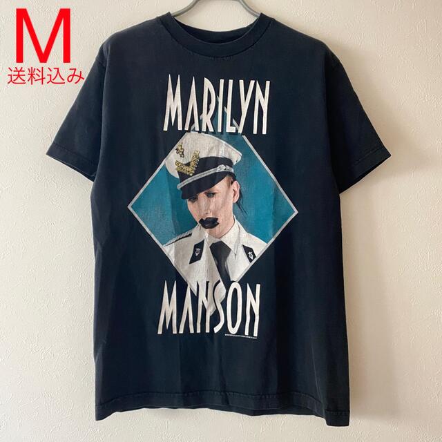 Marilyn Manson tシャツ ②　Mサイズ　マリリン・マンソン