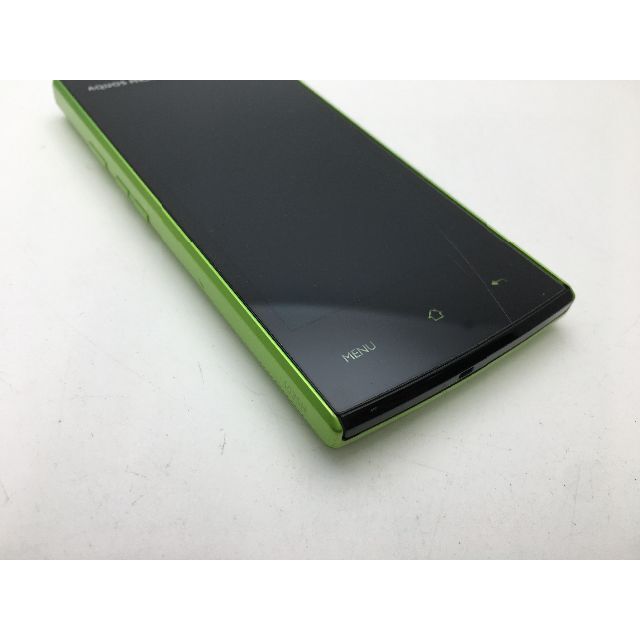 SHARP(シャープ)のsoftbank AQUOS PHONE 103SH グリーン◆中古◆393 スマホ/家電/カメラのスマートフォン/携帯電話(スマートフォン本体)の商品写真